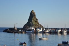First day of 2017 in Aci Trezza (Riviera Dei Ciclopi) in Sicily, Italy