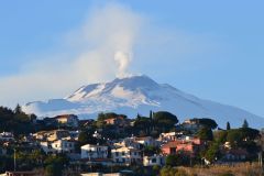 First day of 2017 in Aci Trezza (Riviera Dei Ciclopi) in Sicily, Italy