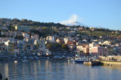 First day of 2017 in Aci Trezza (Riviera Dei Ciclopi) in Sicily, Italy