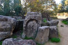 At the historic site of the Valley of Temples in Agrigent, Sicily, Italy