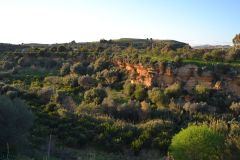 At the historic site of the Valley of Temples in Agrigent, Sicily, Italy