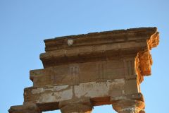 At the historic site of the Valley of Temples in Agrigent, Sicily, Italy