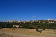 At the historic site of the Valley of Temples in Agrigent, Sicily, Italy