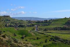 At the historic site of the Valley of Temples in Agrigent, Sicily, Italy