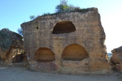 At the historic site of the Valley of Temples in Agrigent, Sicily, Italy