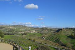 At the historic site of the Valley of Temples in Agrigent, Sicily, Italy
