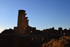 At the historic site of the Valley of Temples in Agrigent, Sicily, Italy