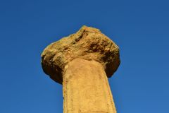 At the historic site of the Valley of Temples in Agrigent, Sicily, Italy
