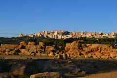 At the historic site of the Valley of Temples in Agrigent, Sicily, Italy