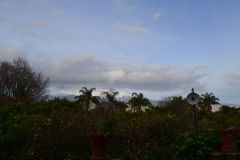 View in direction of the Mount Etna from the terrace of our house in Sicily, Italy