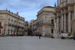 Views of Syracuse on Ortygia, Sicily, Italy