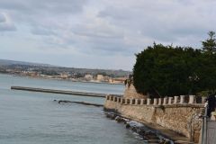 Views of Syracuse on Ortygia, Sicily, Italy