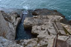 Views inside the ancient Ortygia Castle in Syracuse, Sicily, Italy