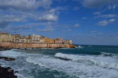 Views of Syracuse on Ortygia, Sicily, Italy