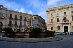 Views of Syracuse on Ortygia, Sicily, Italy
