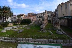 Views of Syracuse on Ortygia, Sicily, Italy