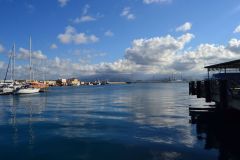 At the harbour of Milazzo, waiting for the ferry to Lipari Island