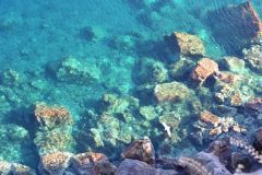 A view of Lipari Island, one of the Aeolian Islands in the Tyrrhenian Sea, Italy