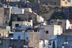 A view of Lipari Island, one of the Aeolian Islands in the Tyrrhenian Sea, Italy