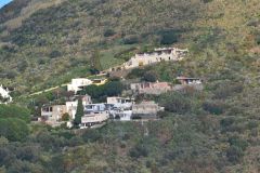 A view of Lipari Island, one of the Aeolian Islands in the Tyrrhenian Sea, Italy