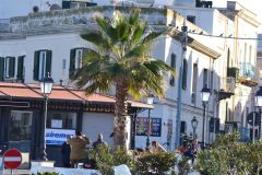 A view of Lipari Island, one of the Aeolian Islands in the Tyrrhenian Sea, Italy