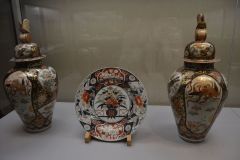 Ceramics inside the Tokyo Museum, Tokyo, Japan