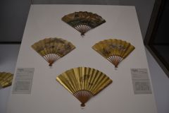 Fans inside the Tokyo Museum, Tokyo, Japan