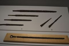 Knifes inside the Tokyo Museum, Tokyo, Japan