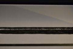Carvings on a sword inside the Tokyo Museum, Tokyo, Japan
