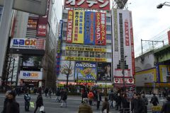 Street scene in Tokyo, Japan
