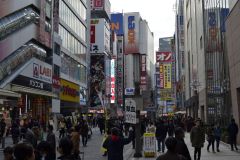 Street scene in Tokyo, Japan