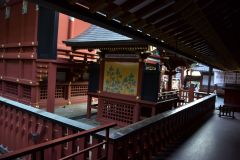Inside a temple in Kamakura, Japan