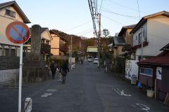 Street scene in Kamakura, Japan