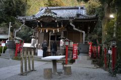 Street scene in Kamakura, Japan
