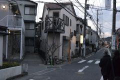 Street scene in Kamakura, Japan