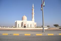 Landscape outside Dubai in the United Arab Emirates