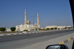 Landscape at the Arabian Sea in the United Arab Emirates