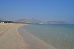Landscape at the Arabian Sea in the United Arab Emirates