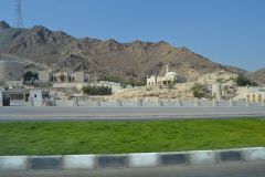 Landscape at the Arabian Sea in the United Arab Emirates