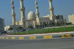 Landscape at the Arabian Sea in the United Arab Emirates
