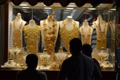 Gold at the Gold Market (Souk) in Dubai, United Arab Emirates