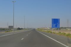Landscape in the Rub al-Chali near the border of Oman in the United Arab Emirates