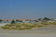 Landscape in the Rub al-Chali near the border of Oman in the United Arab Emirates
