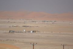 Landscape in the Rub al-Chali near the border of Oman in the United Arab Emirates