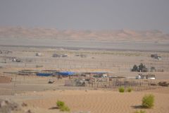 Landscape in the Rub al-Chali near the border of Oman in the United Arab Emirates
