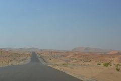 Landscape in the Rub al-Chali near the border of Oman in the United Arab Emirates
