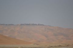 Landscape in the Rub al-Chali near the border of Saudi Arabia in the United Arab Emirates