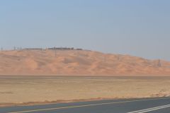 Landscape in the Rub al-Chali near the border of Saudi Arabia in the United Arab Emirates