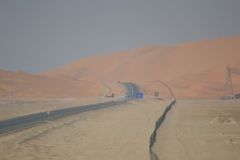 Landscape in the Rub al-Chali near the border of Saudi Arabia in the United Arab Emirates