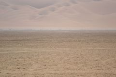 Landscape in the Rub al-Chali near the border of Saudi Arabia in the United Arab Emirates